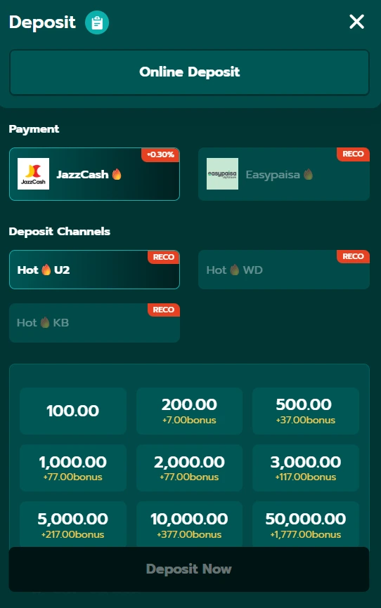 1ppp game deposit Screenshot