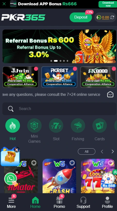 pkr365 game Screenshot