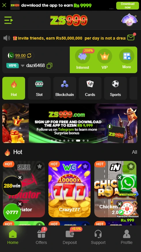 zs999 game Screenshot