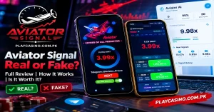 aviator signal real or fake logo