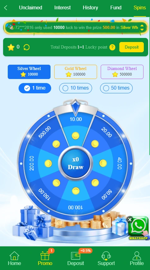 hd777 game lucky spin Screenshot