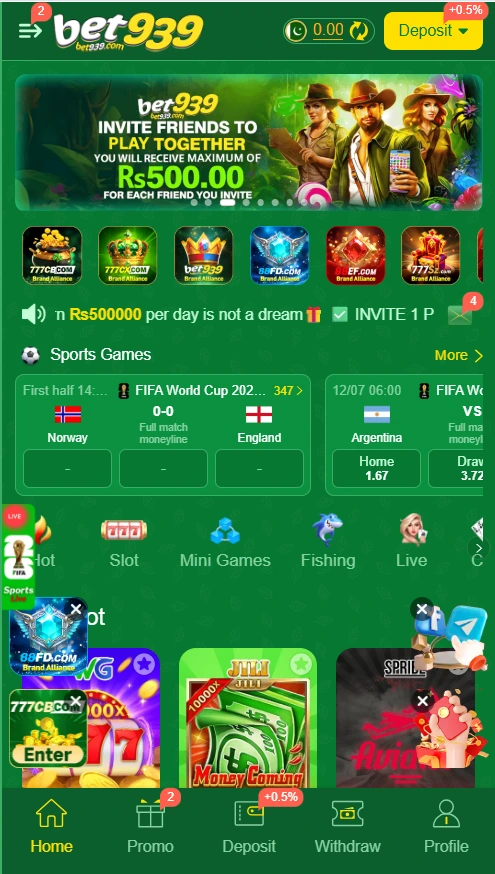Bet939 game Screenshot