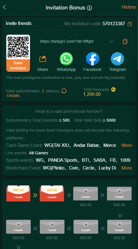 betqq game reward screenshot